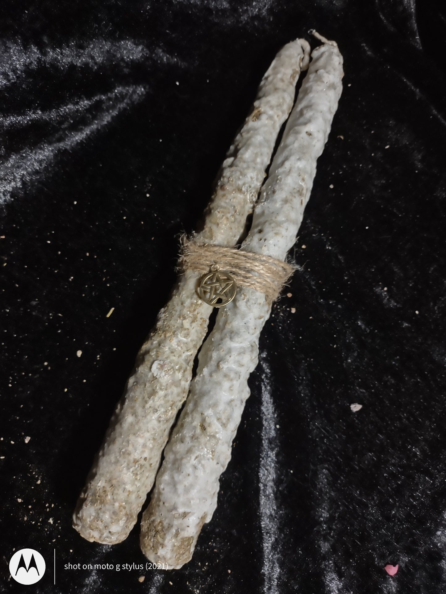 Money Manifestation Tapered Candles