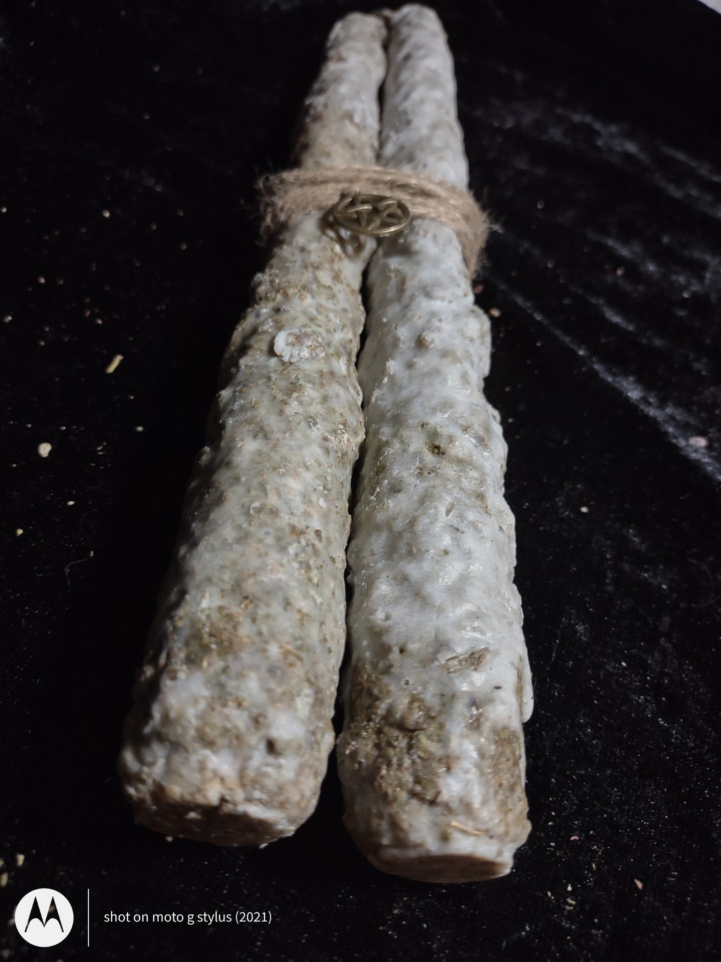 Money Manifestation Tapered Candles