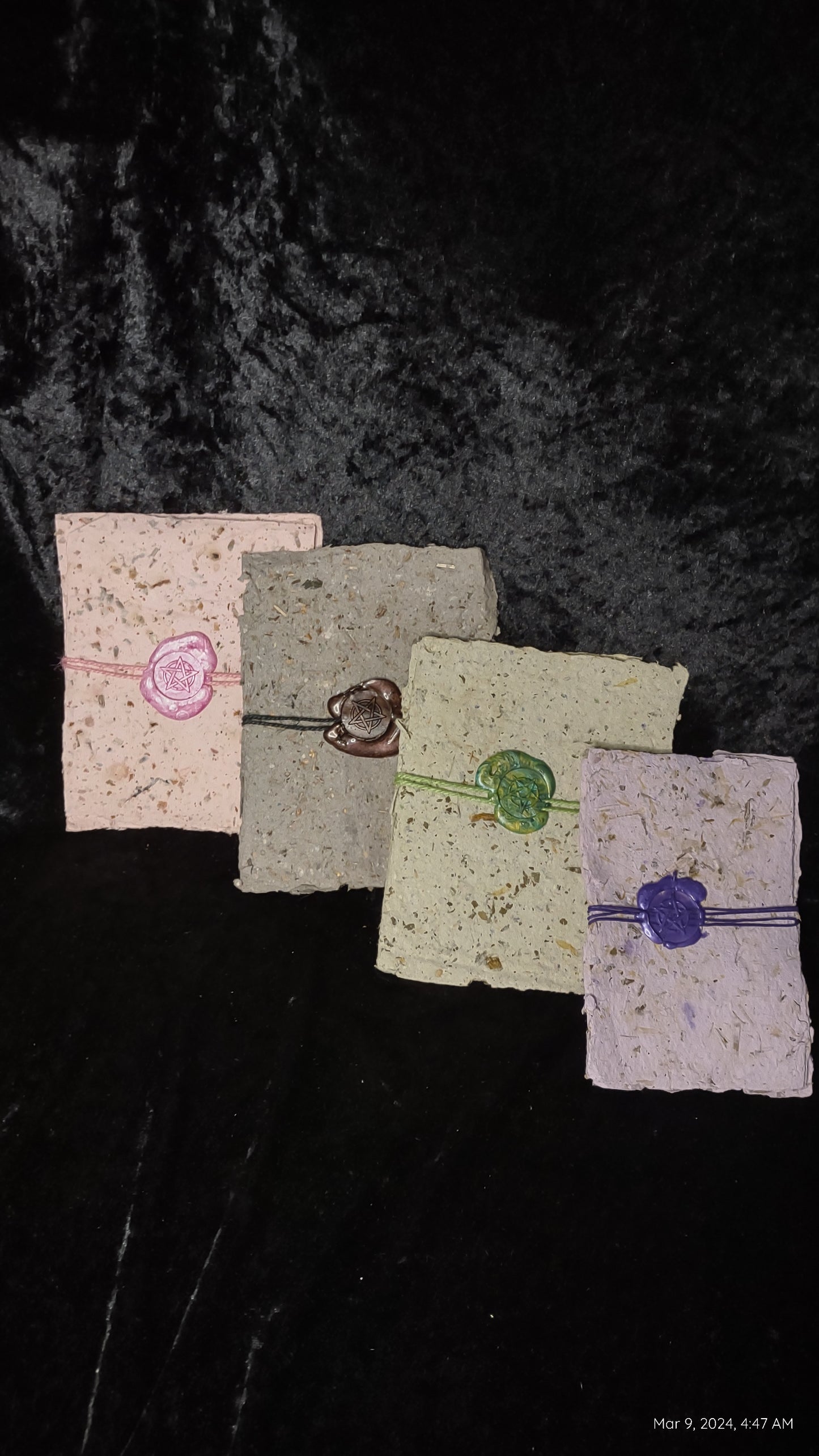 Handmade Intention Paper