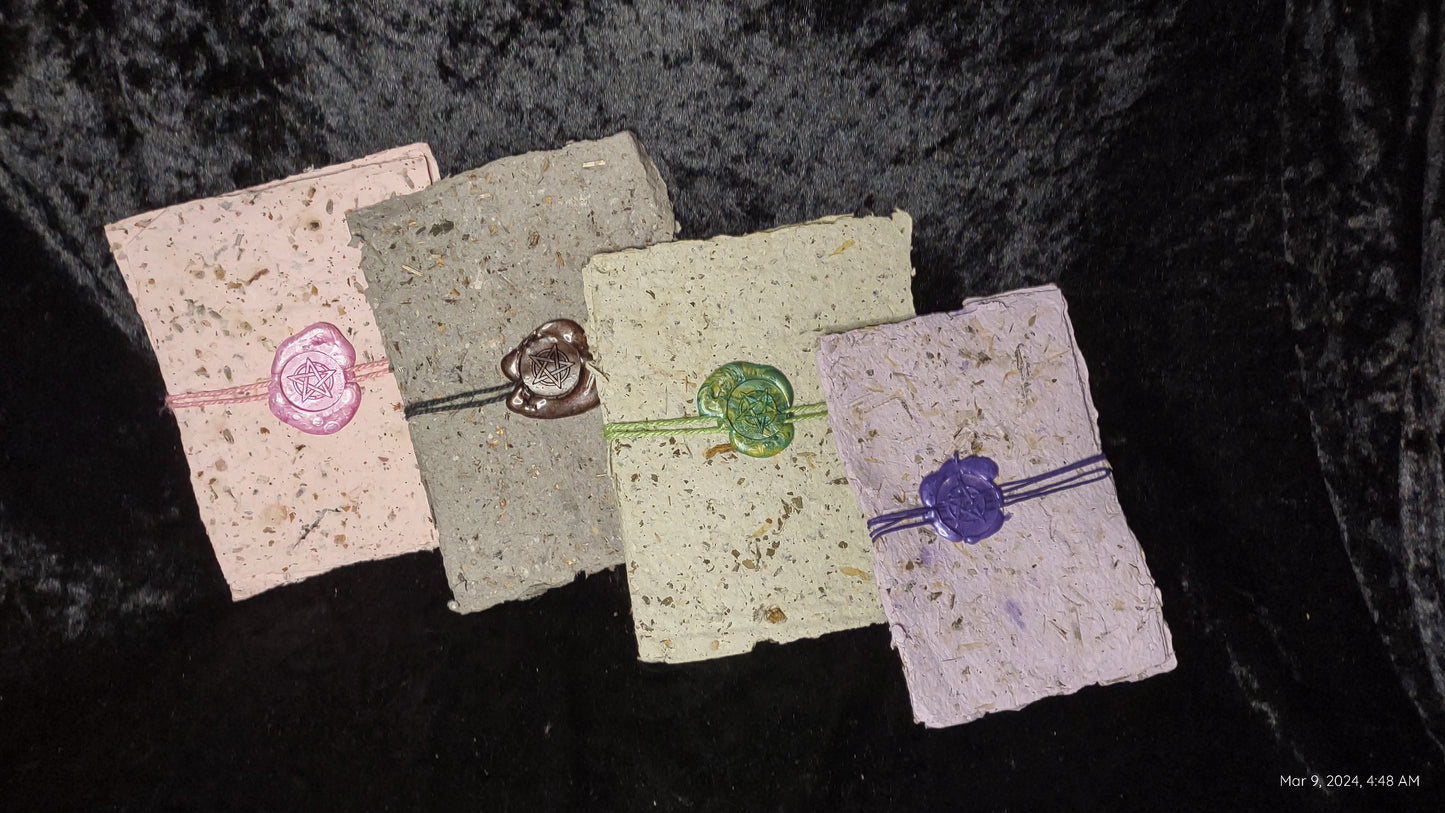 Handmade Intention Paper