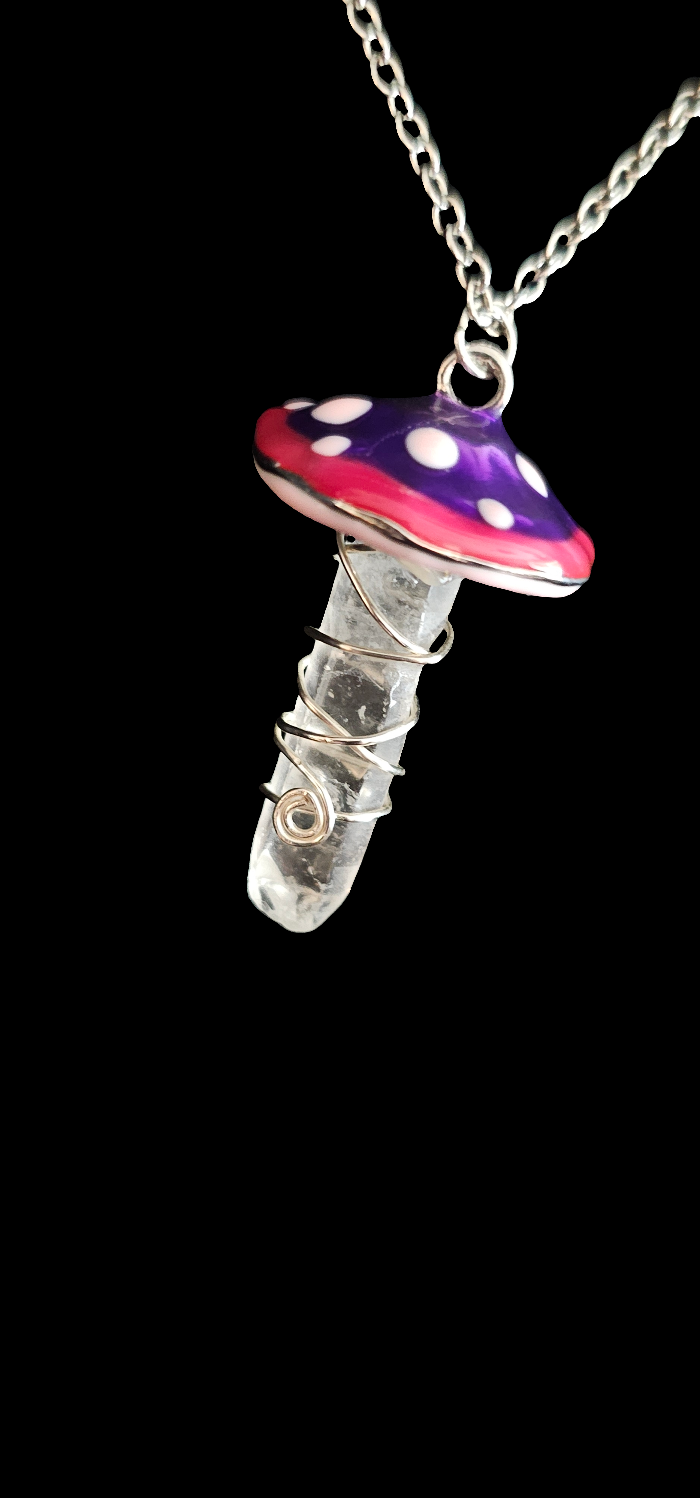 Mushroom Necklace