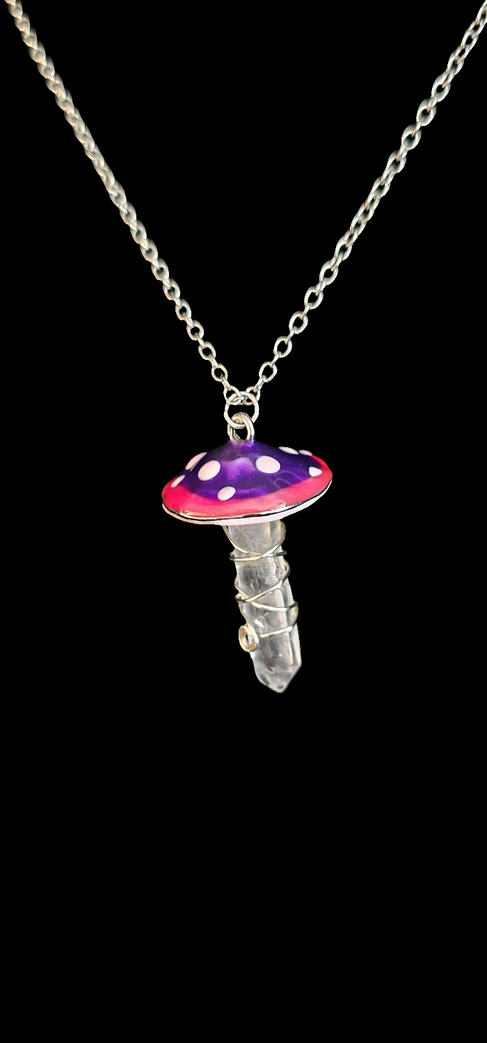 Mushroom Necklace